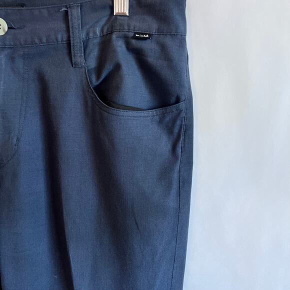 TravisMathew Men's Open to Close Golf Casual Pant Blue 5 Pocket Stretch Size 34 - Picture 6 of 14